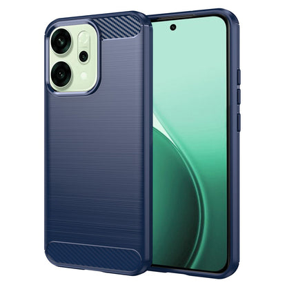 Hülle für Oppo Reno14, Techsuit, Carbon, Blau