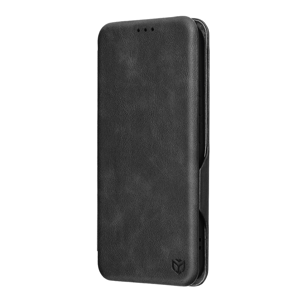 Hülle für Oppo Reno14, Techsuit, Safe Wallet Plus, Schwarz