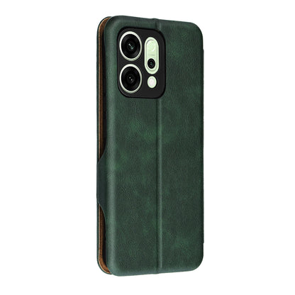 Hülle für Oppo Reno14, Techsuit, Safe Wallet Plus, Grün