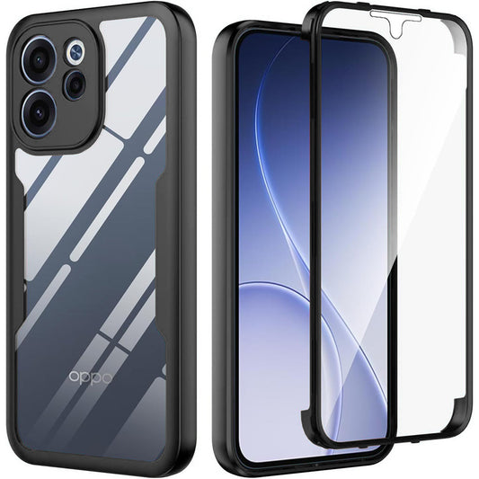 Hülle für Oppo Reno15 FS / Reno15 F, Techsuit, ColorVerse 360, Schwarz