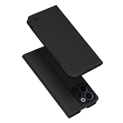 Hülle für Oppo Reno15 FS / Reno15 F, Techsuit, Magskin Book, Schwarz