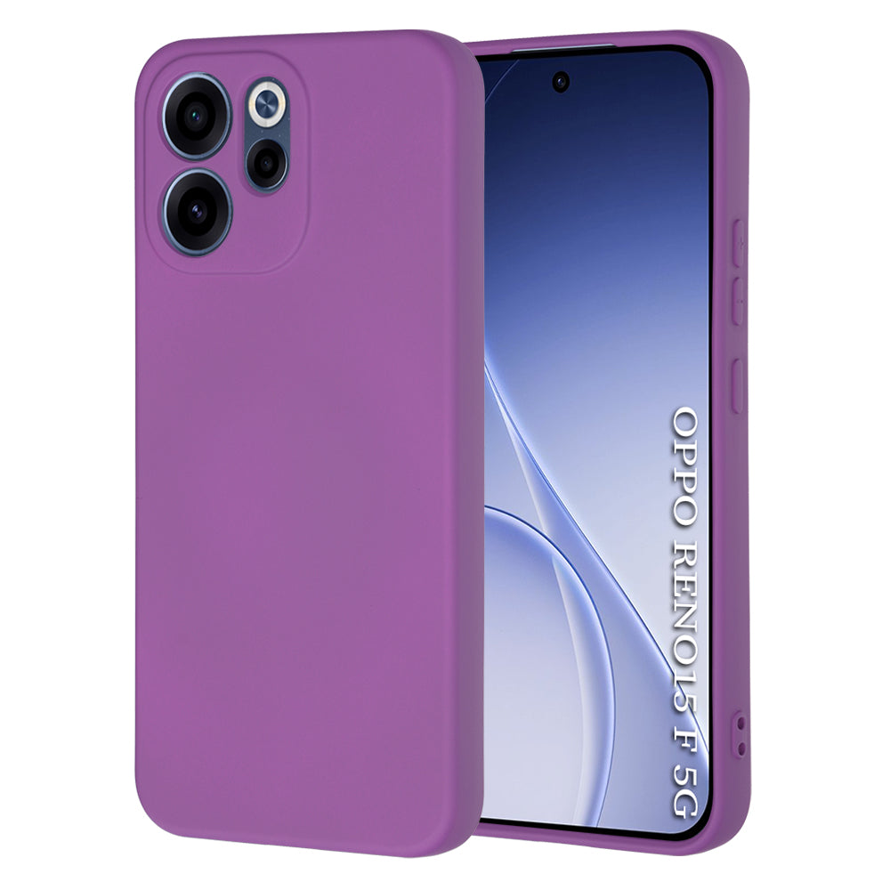 Hülle für Oppo Reno15 FS / Reno15 F, Techsuit, SoftFlex, Lila