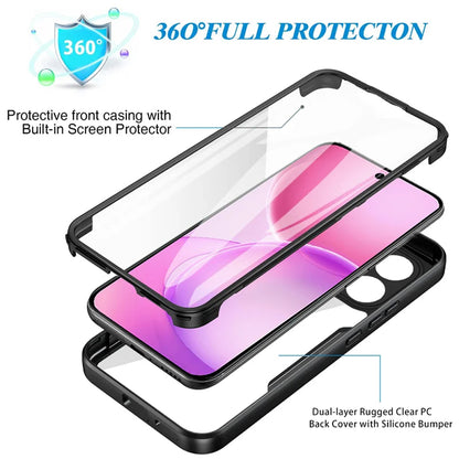 Case for Oppo Reno16 F / Reno16 FS, Techsuit, ColorVerse 360, Purple