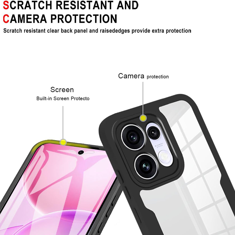 Hülle für Oppo Reno16 F / Reno16 FS, Techsuit, ColorVerse 360, Rosa
