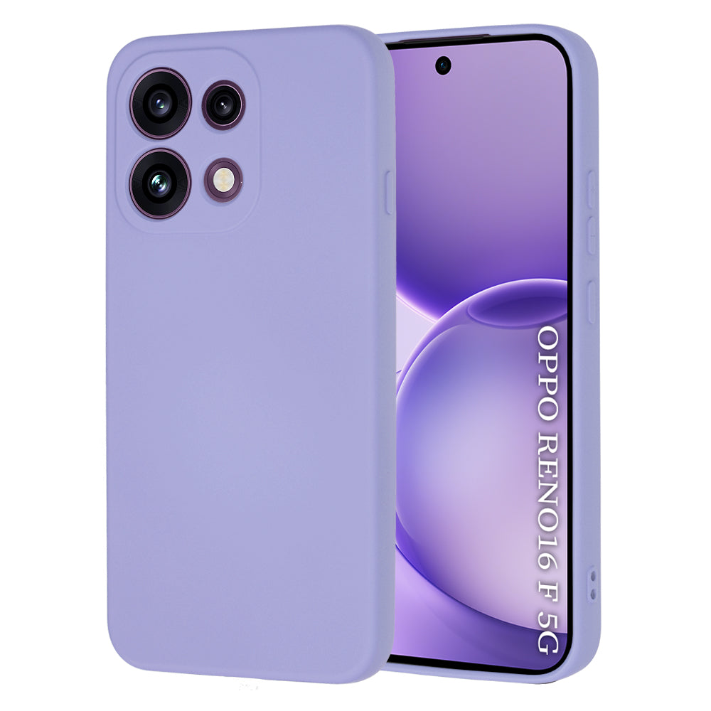 Hülle für Oppo Reno16 F / Reno16 FS, Techsuit, SoftFlex, Hellviolett
