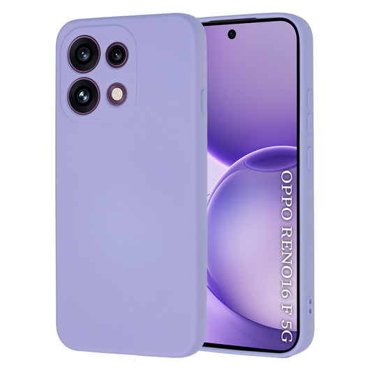Hülle für Oppo Reno16 F / Reno16 FS, Techsuit, SoftFlex, Hellviolett