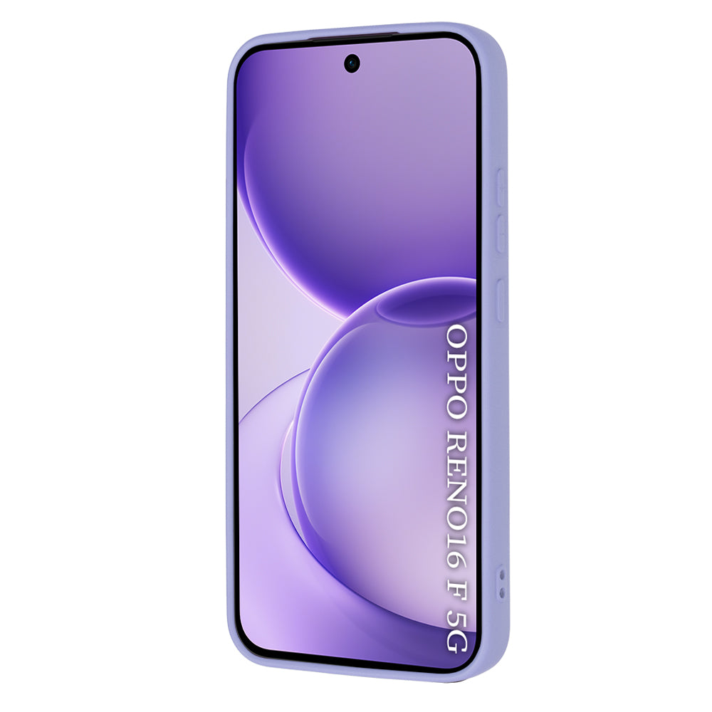 Hülle für Oppo Reno16 F / Reno16 FS, Techsuit, SoftFlex, Hellviolett