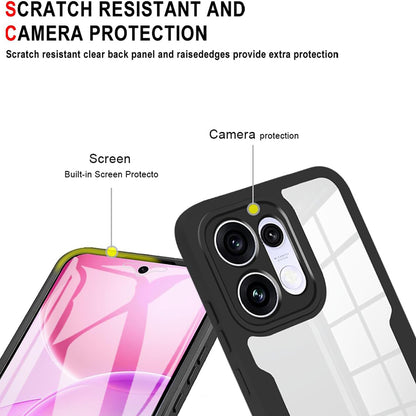 Hülle für Oppo Reno16 / Reno16 Pro, Techsuit, ColorVerse 360, Schwarz