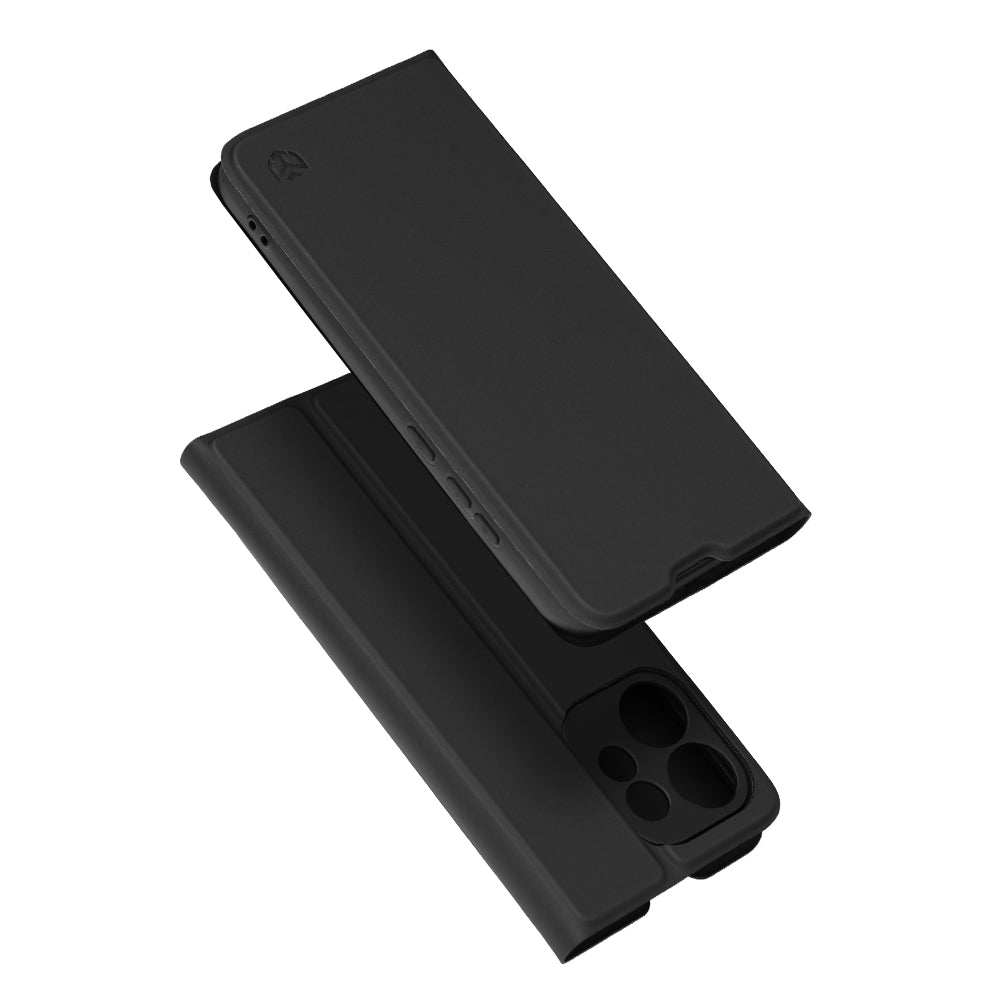 Hülle für Oppo Reno16, Techsuit, Magskin Book, Schwarz
