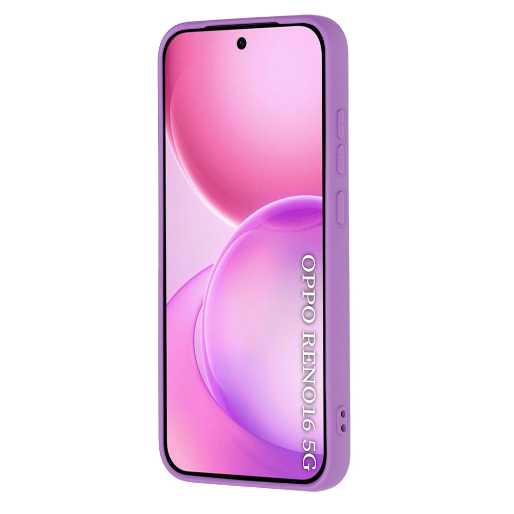 Hülle für Oppo Reno16, Techsuit, SoftFlex, Lila