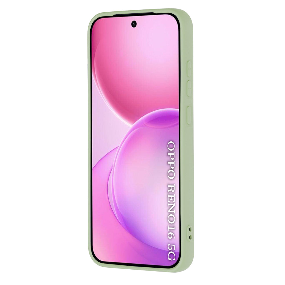 Hülle für Oppo Reno16, Techsuit, SoftFlex, Hellgrün