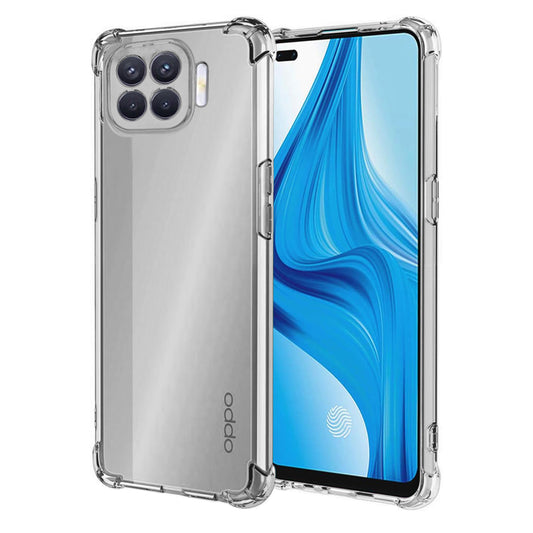 Hülle für Oppo Reno4 Lite, Techsuit, stoßfest klar, transparent