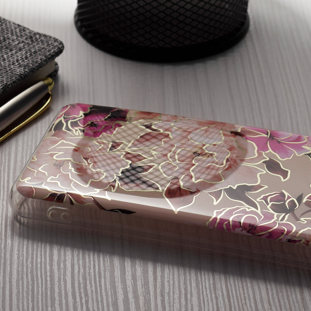 Hülle für Oppo Reno8 Pro, Techsuit, Marble, Beige