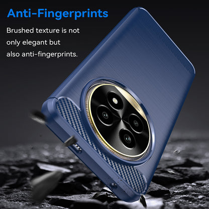 Hülle für Realme 13 Pro / 13 Pro+, Techsuit, Carbon, Blau