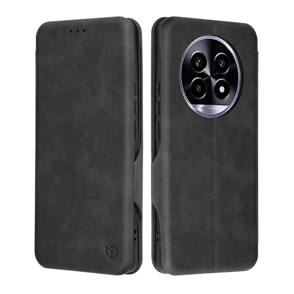 Hülle für Realme 13 Pro / 13 Pro+, Techsuit, Safe Wallet Plus, Schwarz