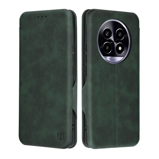 Hülle für Realme 13 Pro / 13 Pro+, Techsuit, Safe Wallet Plus, Grün