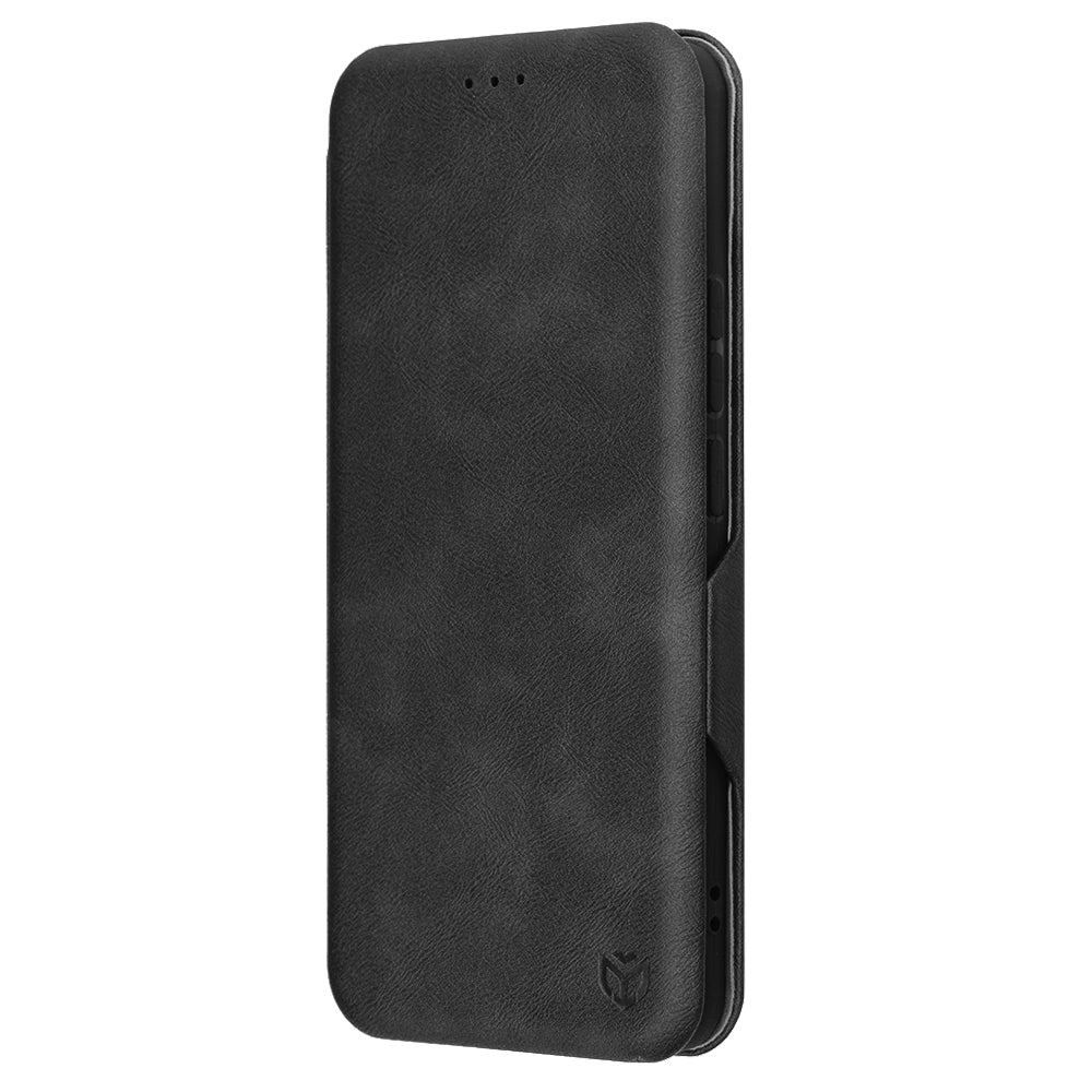 Hülle für Realme 14 Pro, Techsuit, Safe Wallet Plus, Schwarz
