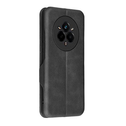 Hülle für Realme 14 Pro, Techsuit, Safe Wallet Plus, Schwarz