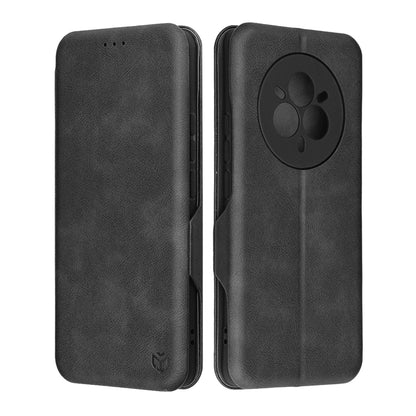Hülle für Realme 14 Pro, Techsuit, Safe Wallet Plus, Schwarz