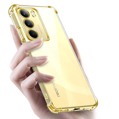 Hülle für Realme 14x, Techsuit, stoßfest klar, transparent