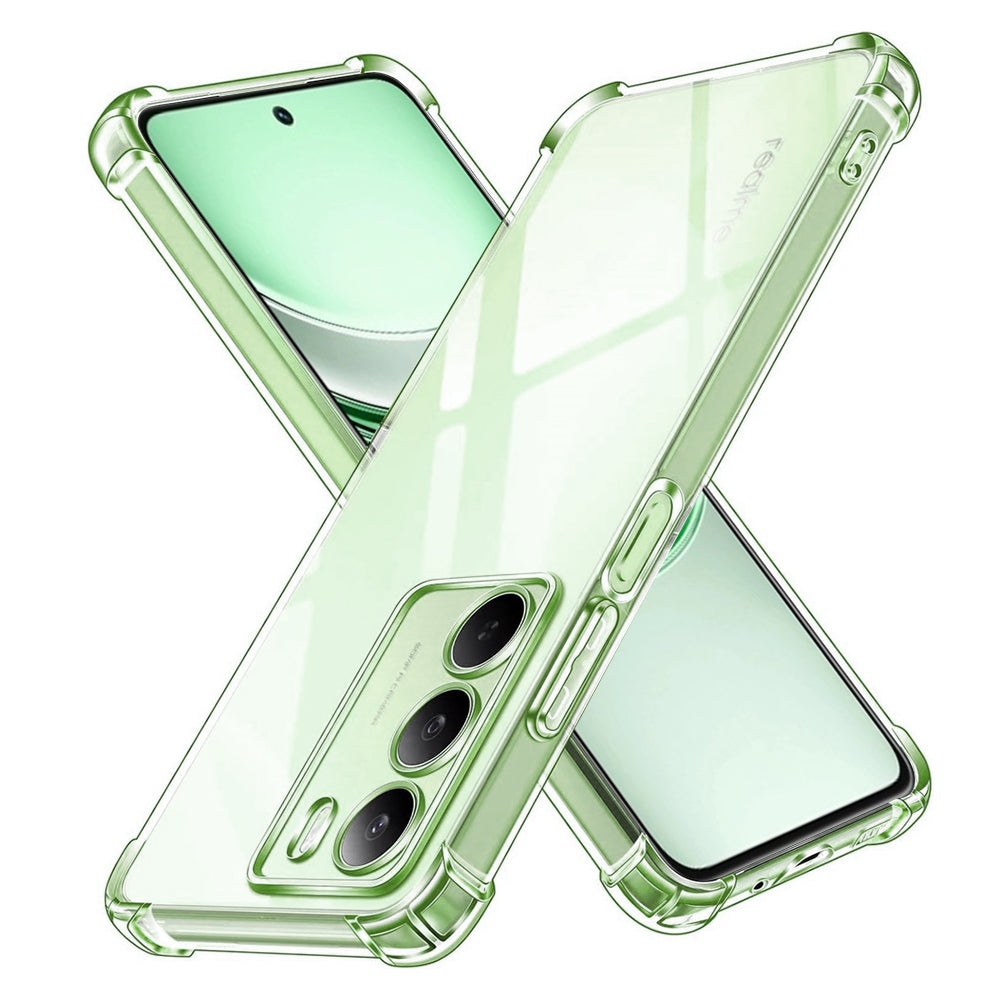 Hülle für Realme 14x, Techsuit, stoßfest klar, transparent
