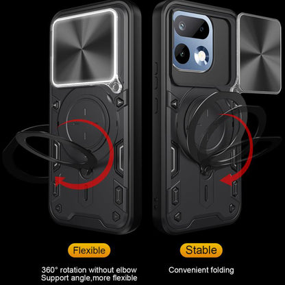 Hülle für Realme 16 Pro+, Techsuit, CamGuard Pro, Blau