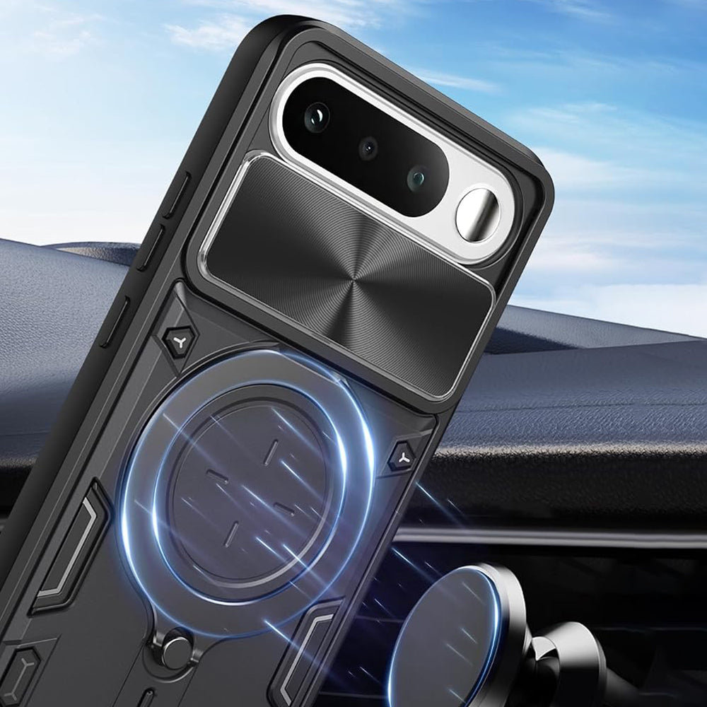Hülle für Realme 16, Techsuit, CamGuard Pro, Schwarz