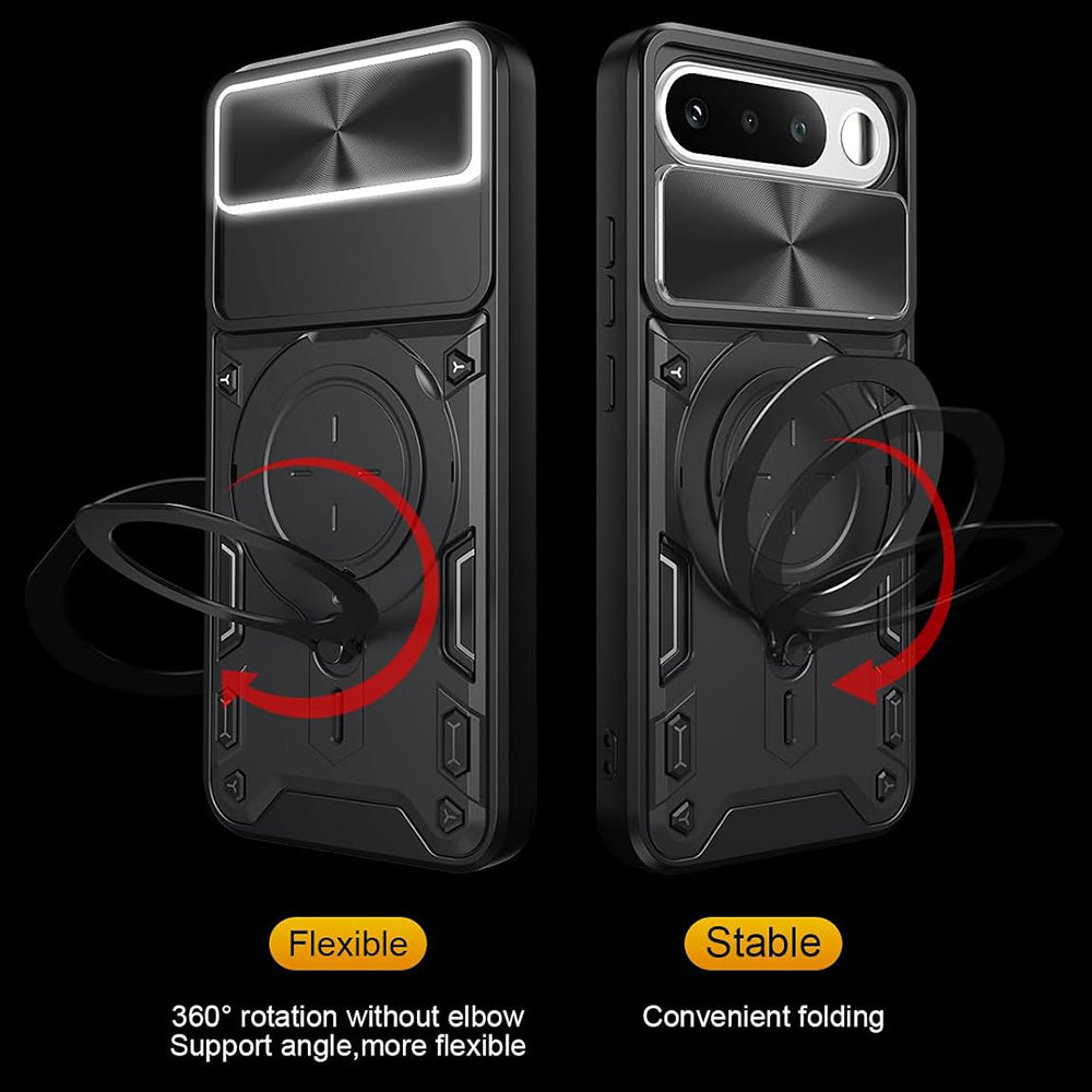 Hülle für Realme 16, Techsuit, CamGuard Pro, Schwarz