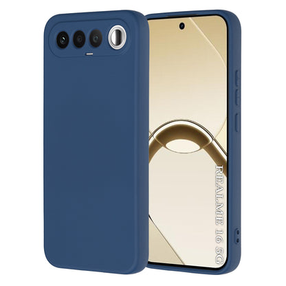 Hülle für Realme 16, Techsuit, SoftFlex, Marineblau
