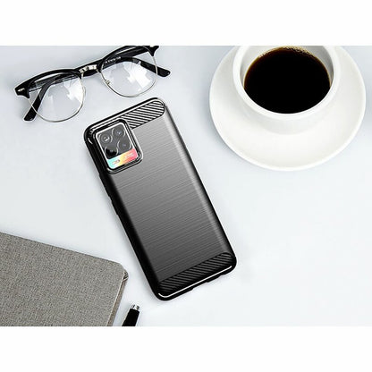 Case for Realme 8 Pro / 8, Techsuit, Carbon, Black