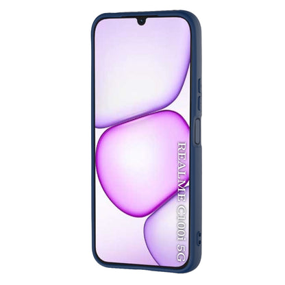 Hülle für Realme C100 5G, Techsuit, SoftFlex, Marineblau