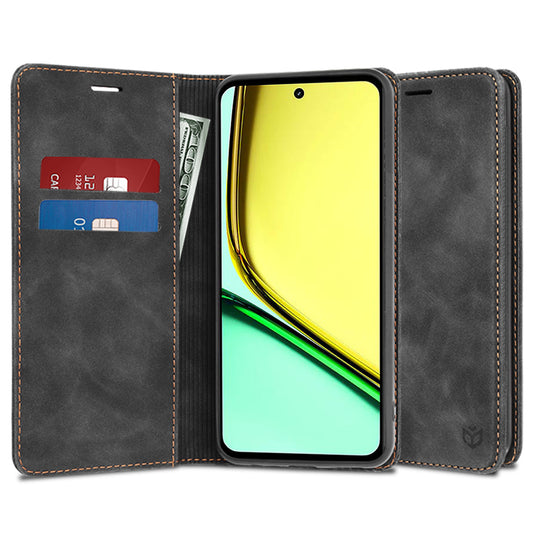Hülle für Realme C67 4G, Techsuit, Confy, Schwarz