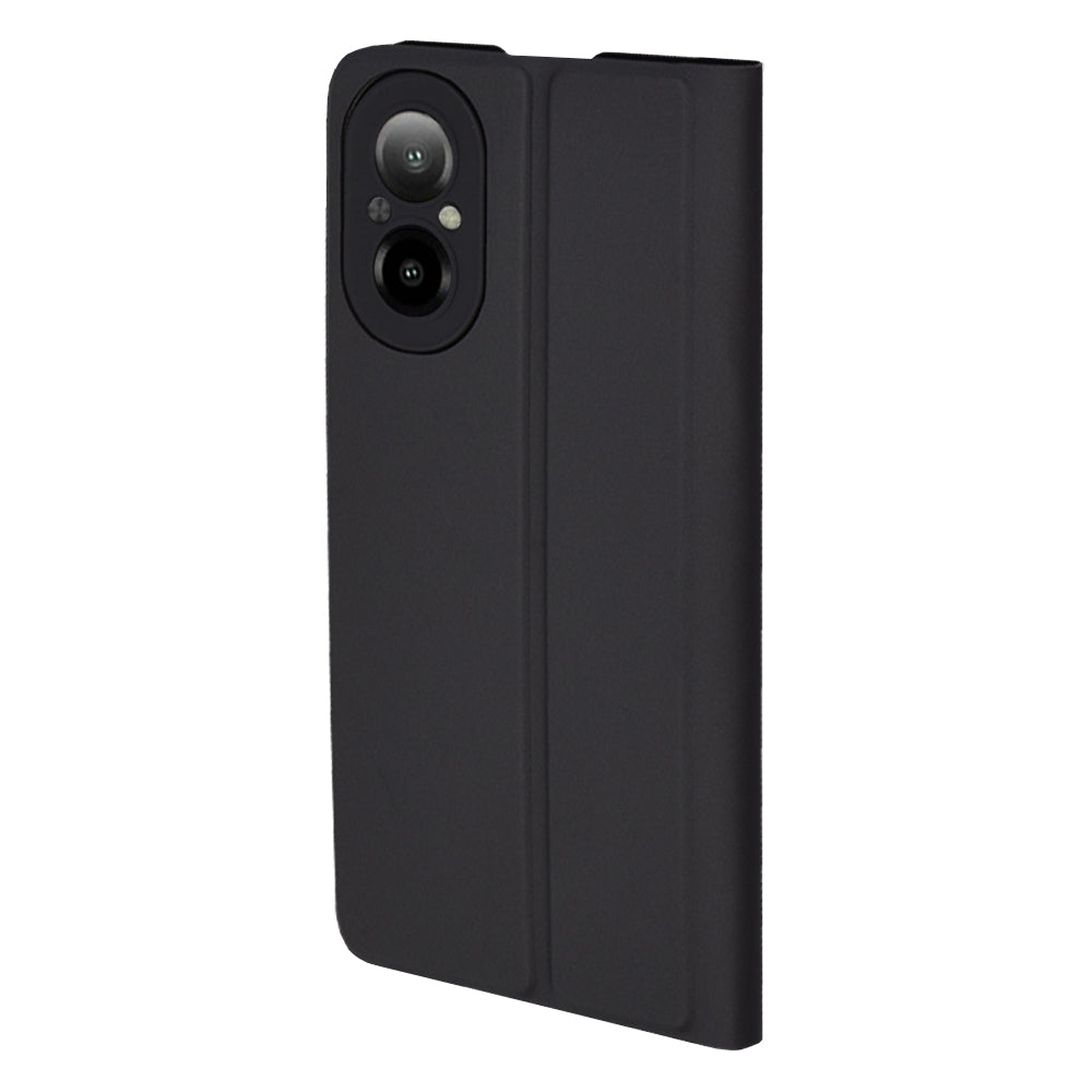 Case for Realme C67 4G, Techsuit, Magskin Book, Black