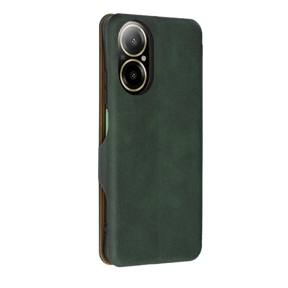 Hülle für Realme C67 4G, Techsuit, Safe Wallet Plus, Grün