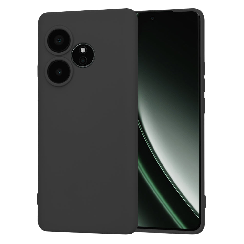 Hülle für Realme GT 6T / GT 6, Techsuit, SoftFlex, Schwarz