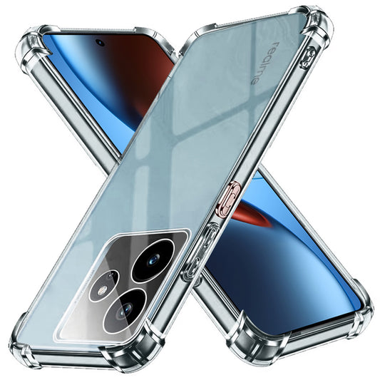 Hülle für Realme GT 7, Techsuit, stoßfest klar, transparent