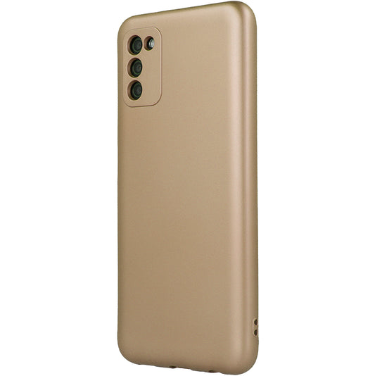 Hülle für Samsung Galaxy A14 A145 / A14 5G A146, OEM, Metallic, Goldfarben