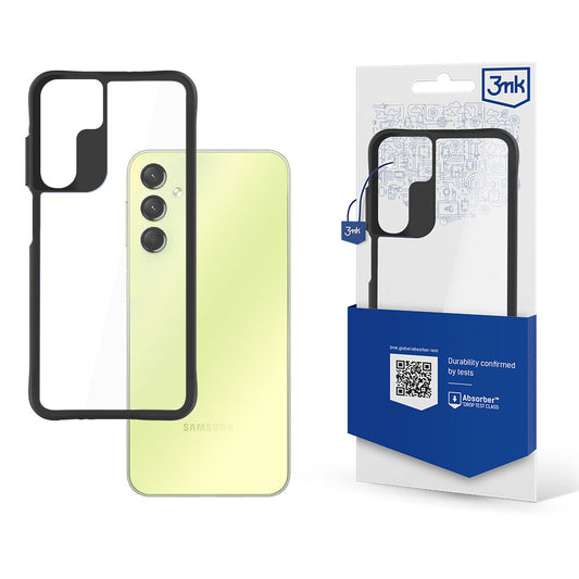 Gehäuse für Samsung Galaxy A25 A256, 3MK, Satin Armor Case+, Transparent 