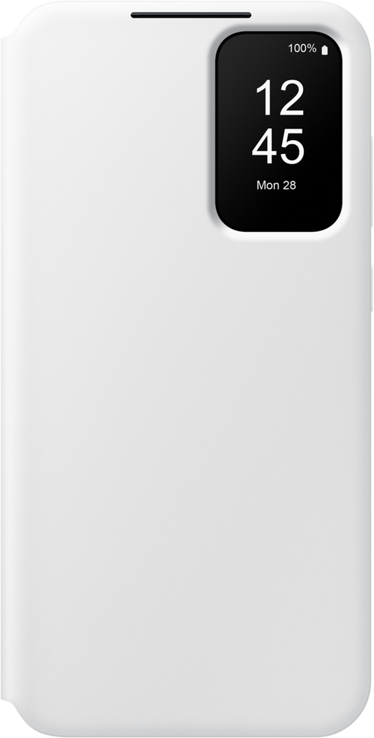 Case for Samsung Galaxy A35 5G A356, S-View Wallet, White EF-ZA356CWEGWW