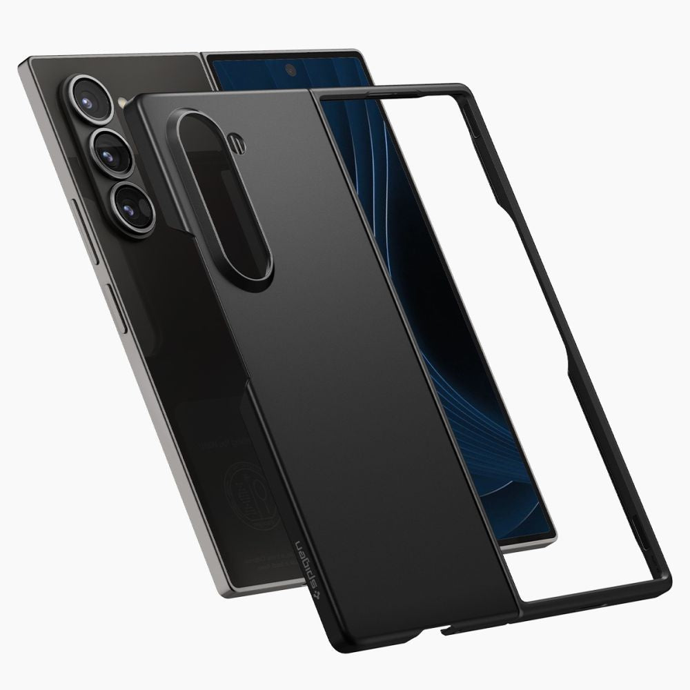 Hülle für Samsung Galaxy Z Fold6 F956, Spigen, Air Skin, Schwarz ACS07816