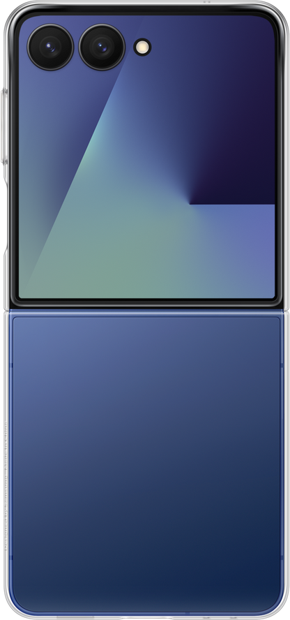 Hülle für Samsung Galaxy Z Flip7 F766, Clear Case, Transparent EF-AF766CTEGWW