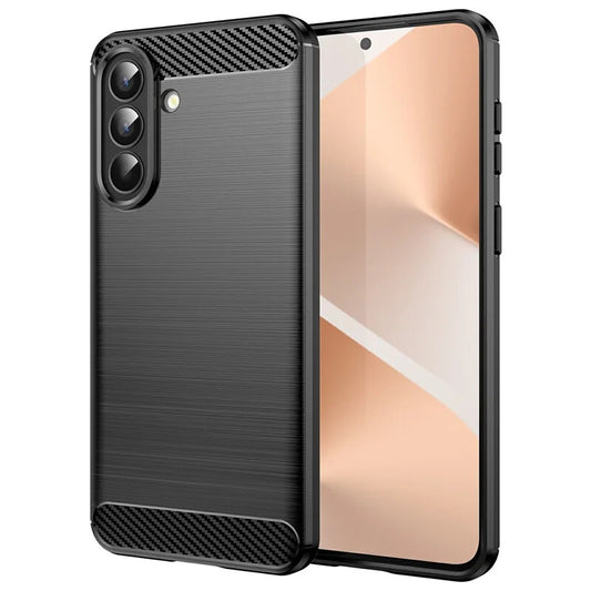 Hülle für Samsung Galaxy A57 5G, OEM, Carbon Pro, Schwarz