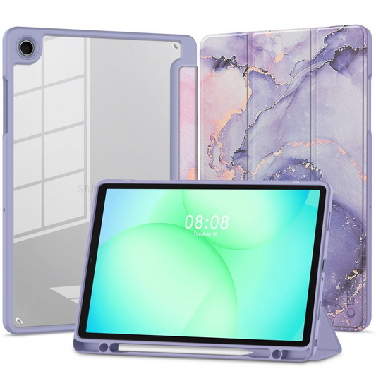 Hülle für Samsung Galaxy Tab A11+ / Tab A9+, Tech-Protect, SC PEN Hybrid, Violett