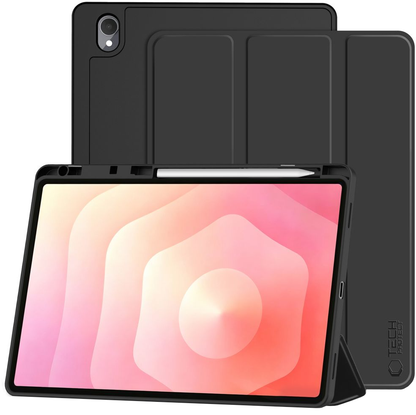 Hülle für Samsung Galaxy Tab S12 Plus, Tech-Protect, SC PEN, Schwarz