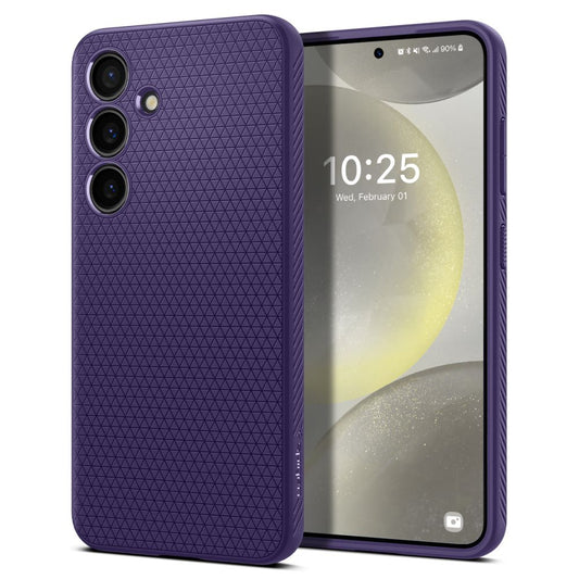 Case for Samsung Galaxy S24 S921, Spigen, Liquid Air, Purple ACS07451 