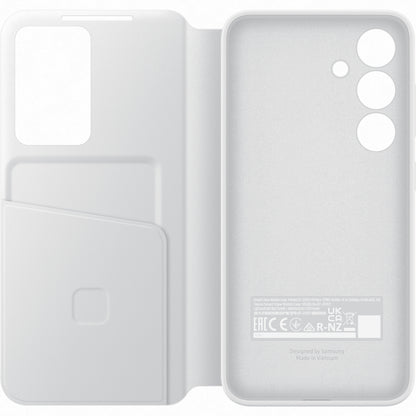 Case for Samsung Galaxy S24 S921, S-View Wallet, White EF-ZS921CWEGWW