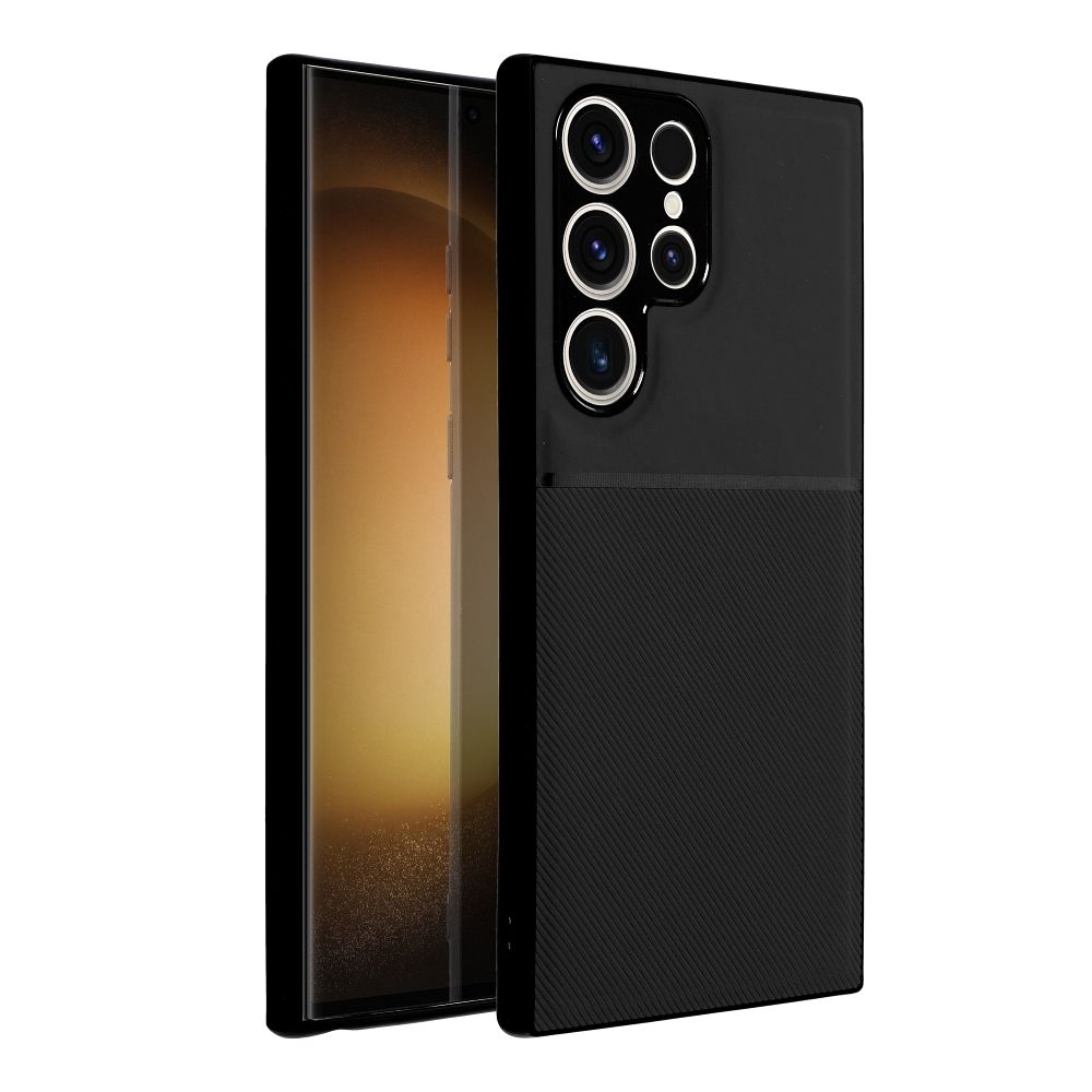Hülle für Samsung Galaxy S23 Ultra S918, OEM, Noble, Schwarz
