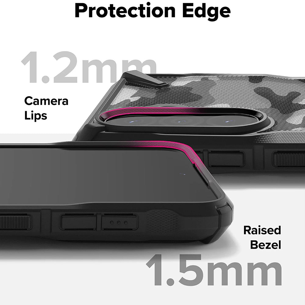 Hülle für Samsung Galaxy A56 A566 / A36 A366, Ringke, Fusion X Camo, Schwarz