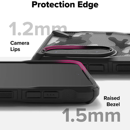 Hülle für Samsung Galaxy A56 A566 / A36 A366, Ringke, Fusion X Camo, Schwarz