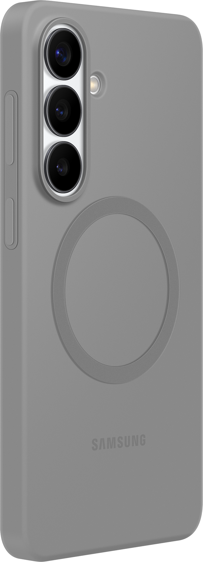Hülle für Samsung Galaxy S26 Plus S947, Silicone Magnet Case, Grau EF-ES947CJEGWW